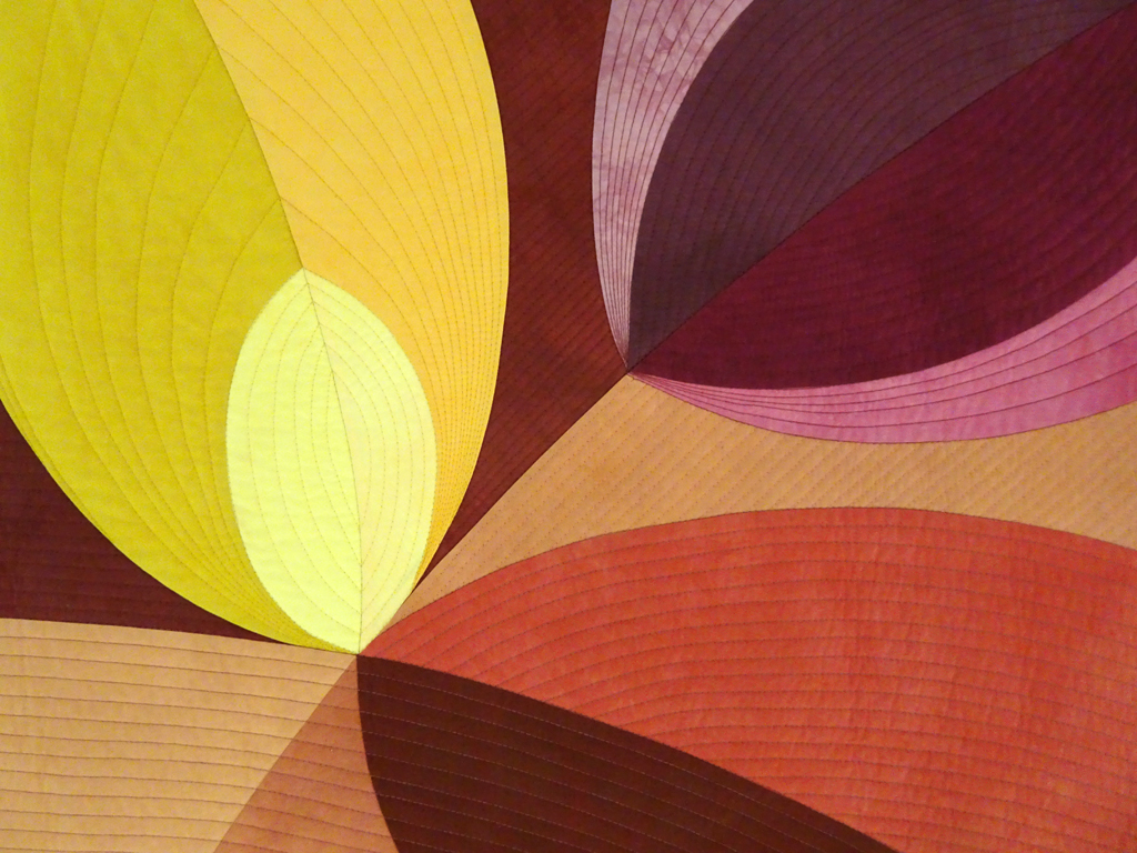 Lisa Flowers: Leaf Stack 19, detail.