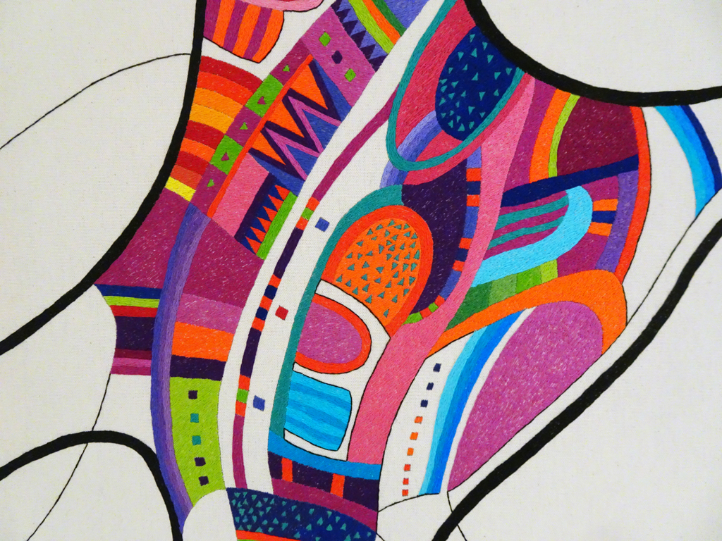 Victoria Potrovitza: Open Exit, detail.