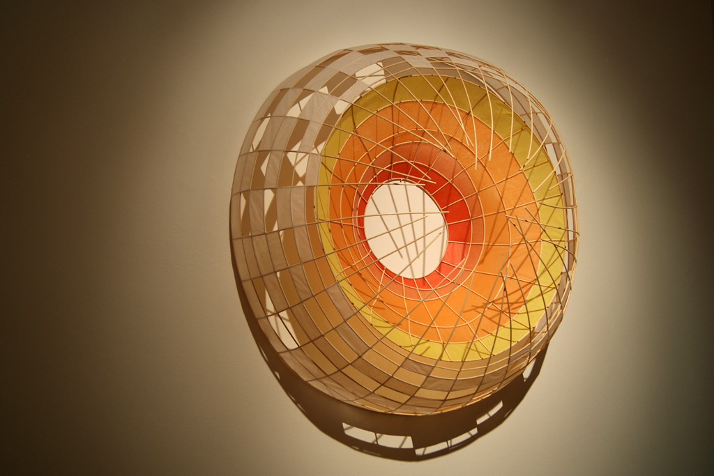 Flux II, Xiaojing Yan, Material Connections exhibition, World of Threads Festival 2012.