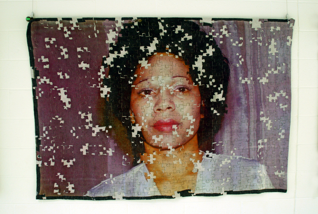 Maggie Scott, Towards the End, detail, Solo Shows, World of Threads Festival 2014.