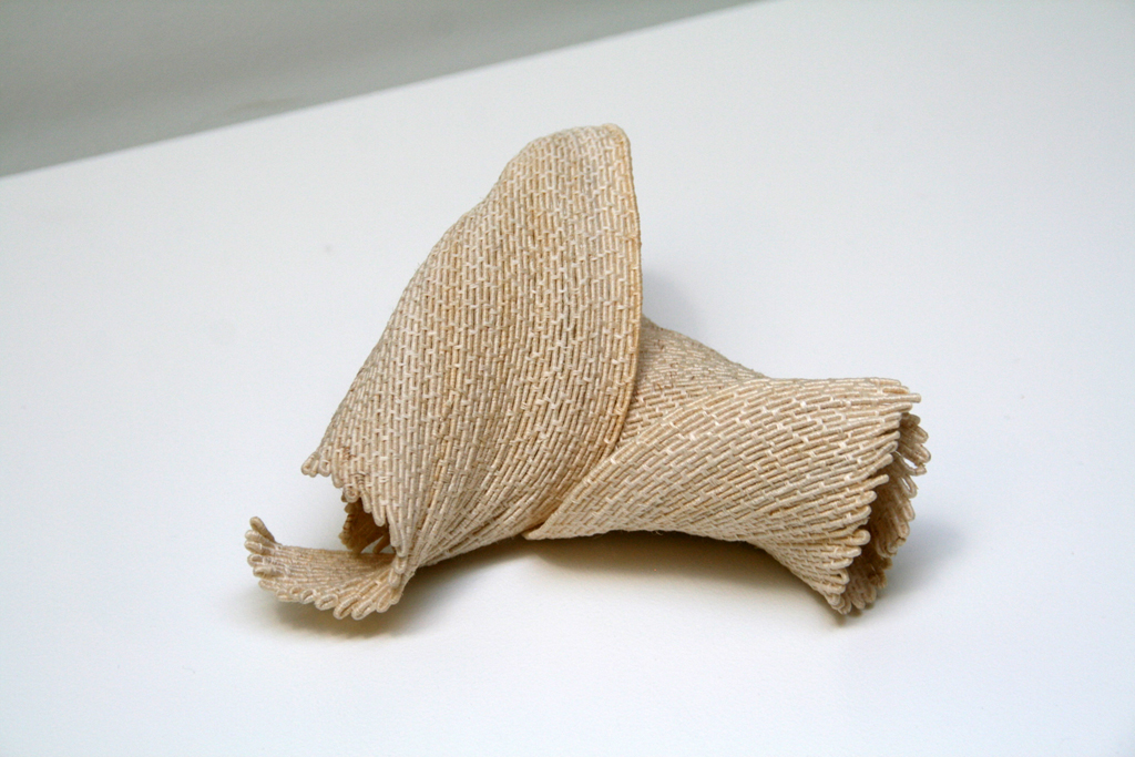 Shoko Fukuda, Reversal of Spiral, Quiet Zone 2 exhibition, World of Threads Festival 2016.