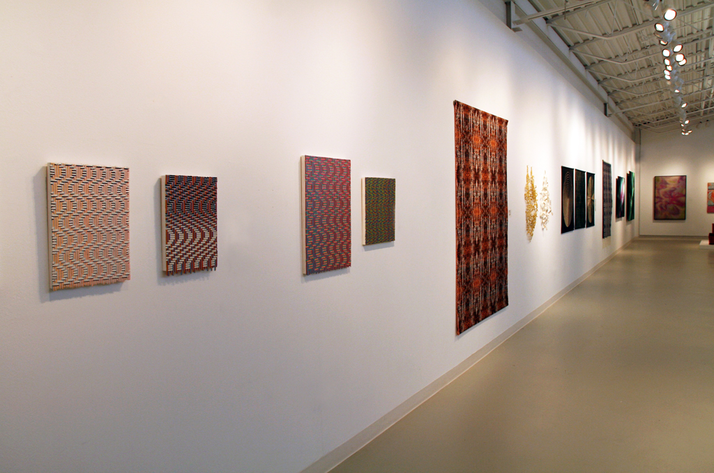 Installation view: Cosmic Geometry exhibition, World of Threads Festival 2016.