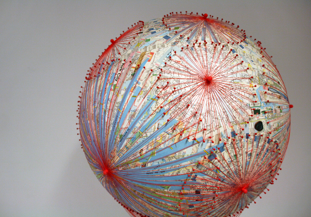 Melanie Chikofsky: Going Round in Circles, detail.