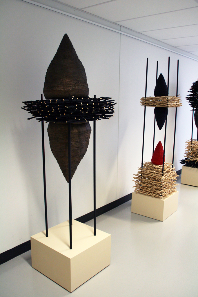 Eva Ennist: NESTINGS, installation view.