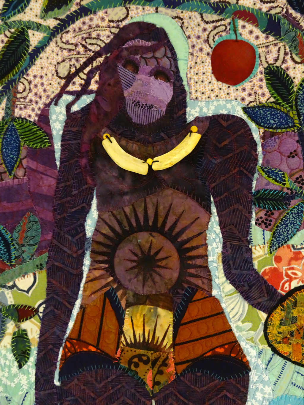 Eve in the Orchard, detail.