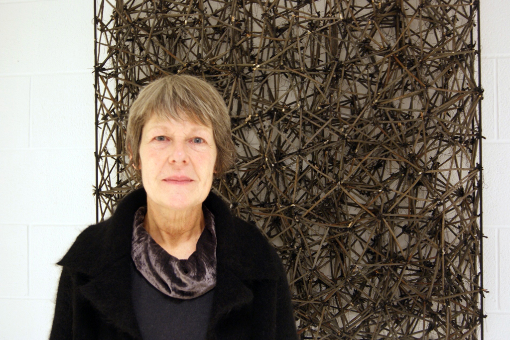 Jeannie de Raeymaecker at the opening of World of Threads Festival 2016.