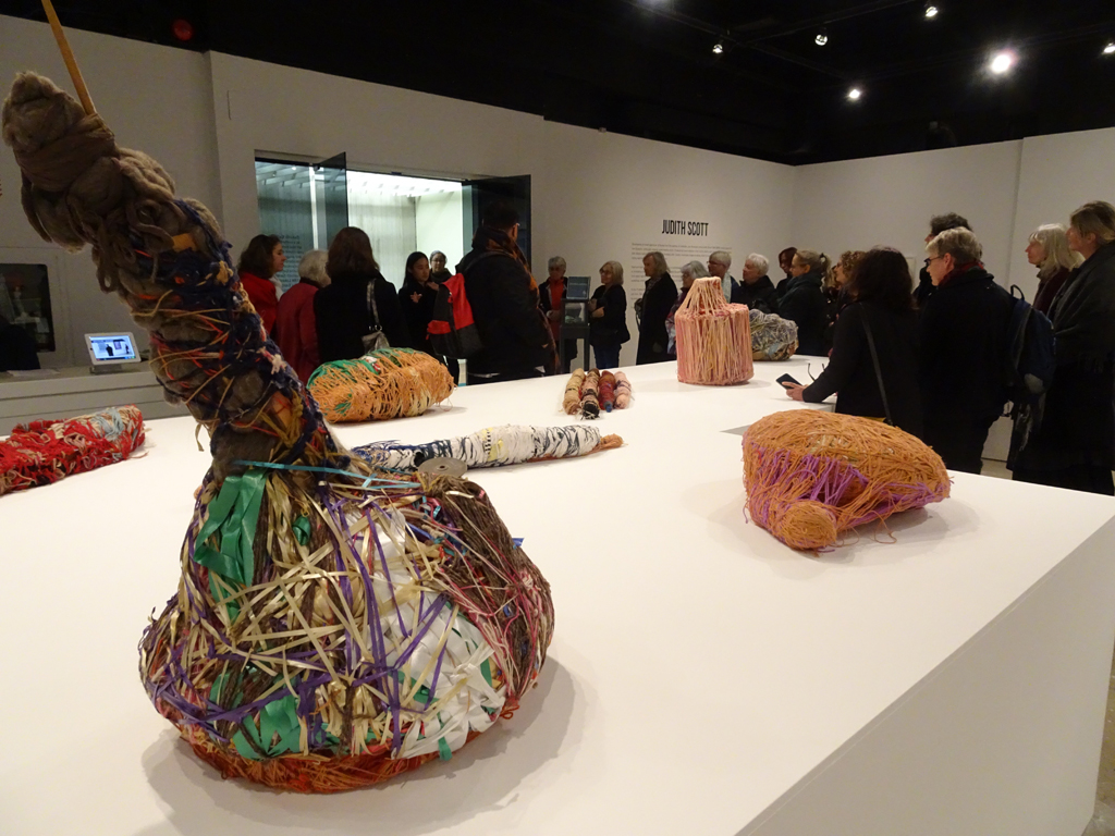 Opening remarks at the Judith Scott exhibition, World of Threads Festival 2016.