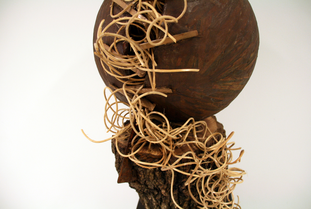 Melanie Chikofsky: Against The Grain, detail.