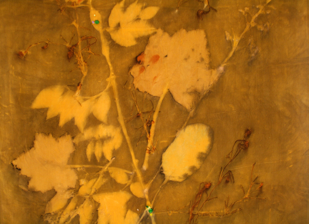 Linda Kollofski: Hibiscus Star, detail.