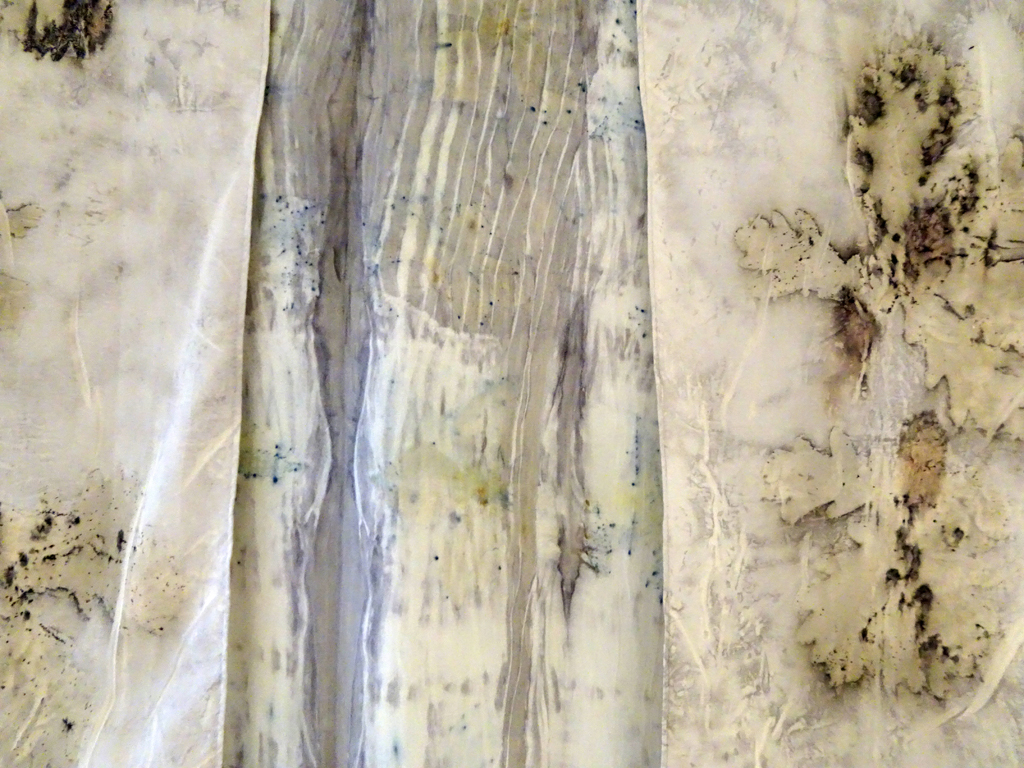 Linda Kollofski: Clematis Logwood, detail.