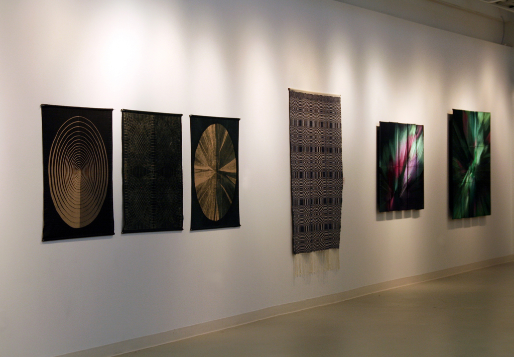 Installation view: Cosmic Geometry exhibition, World of Threads Festival 2016.