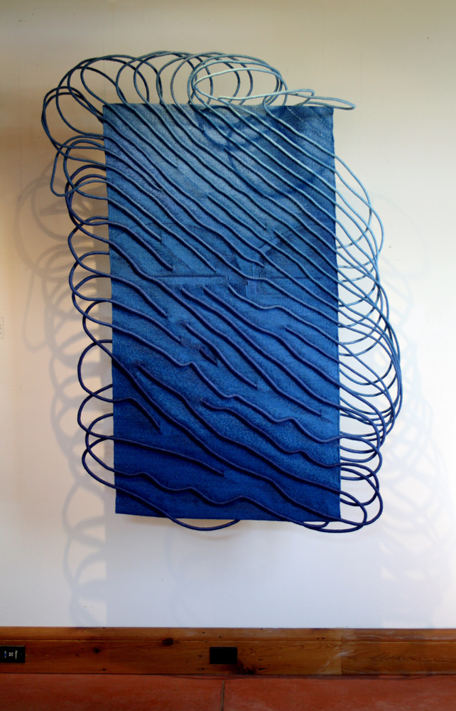 Kazumi Shinomiya, The Spirit, Common Thread exhibition, World of Threads Festival 2009.