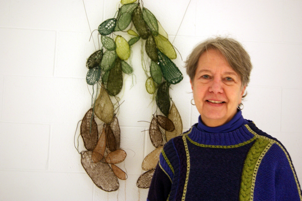 Chris Motley at the opening of World of Threads Festival 2016.