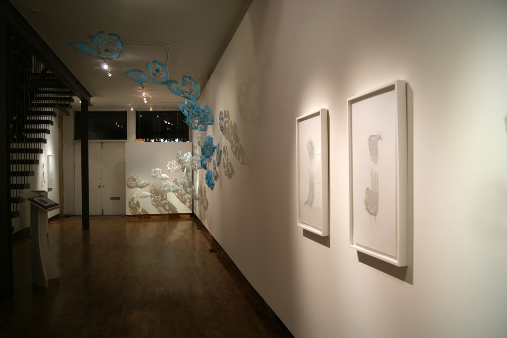 Cloudscape, Xiaojing Yan, Material Connections exhibition, World of Threads Festival 2012.