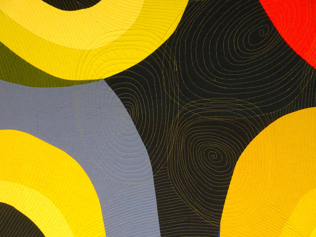 Out of the Indigo Sky, detail.