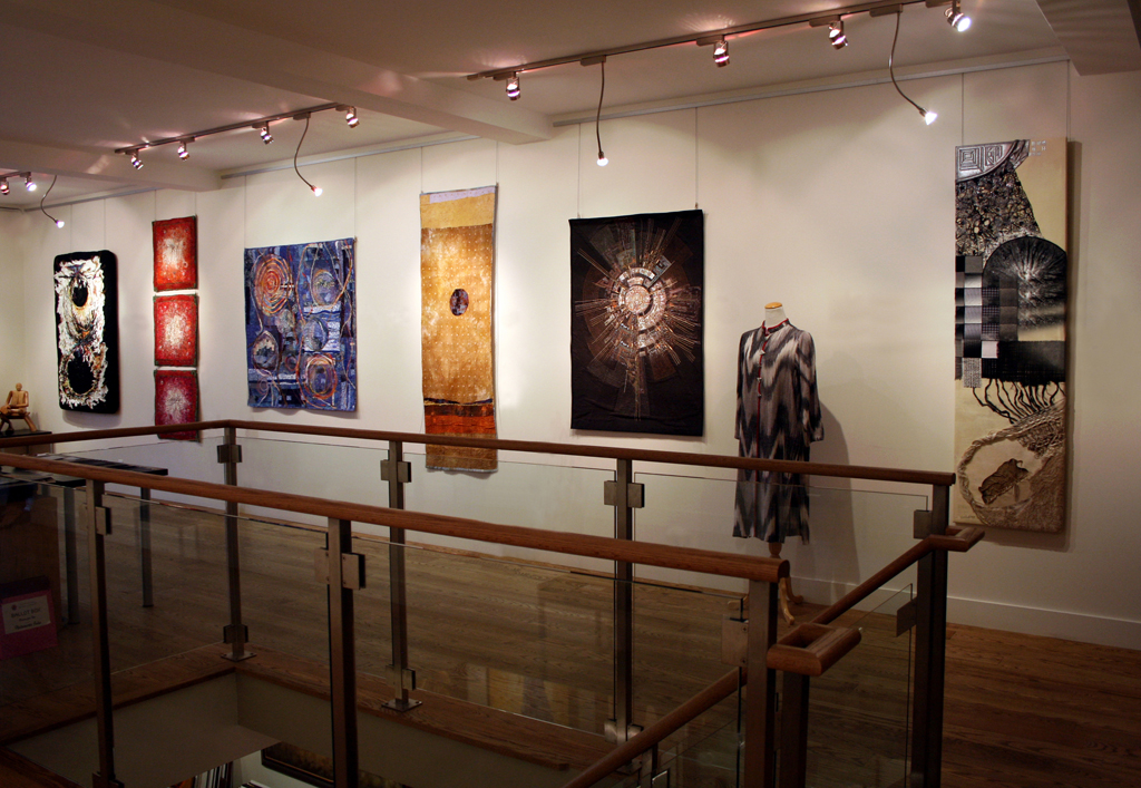 Installation view: Common Thread International exhibition Part 2, World of Threads Festival 2009.