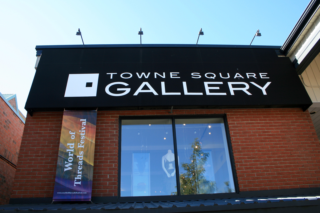 Towne Square Gallery, venue for the Common Thread International exhibition Part 2, World of Threads Festival 2009.