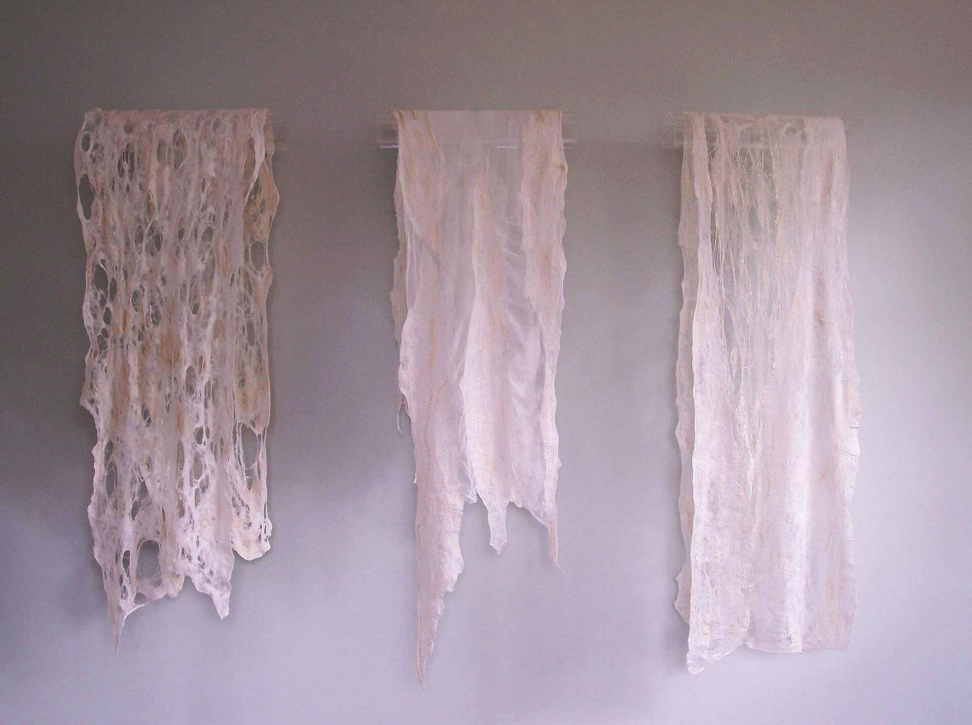 Dagmar Kovar,
Evolution of Silence, Wool & Silk