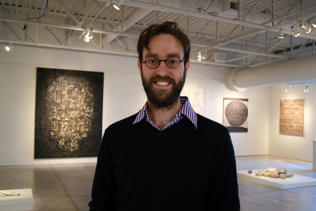 Curator Gareth Bate.