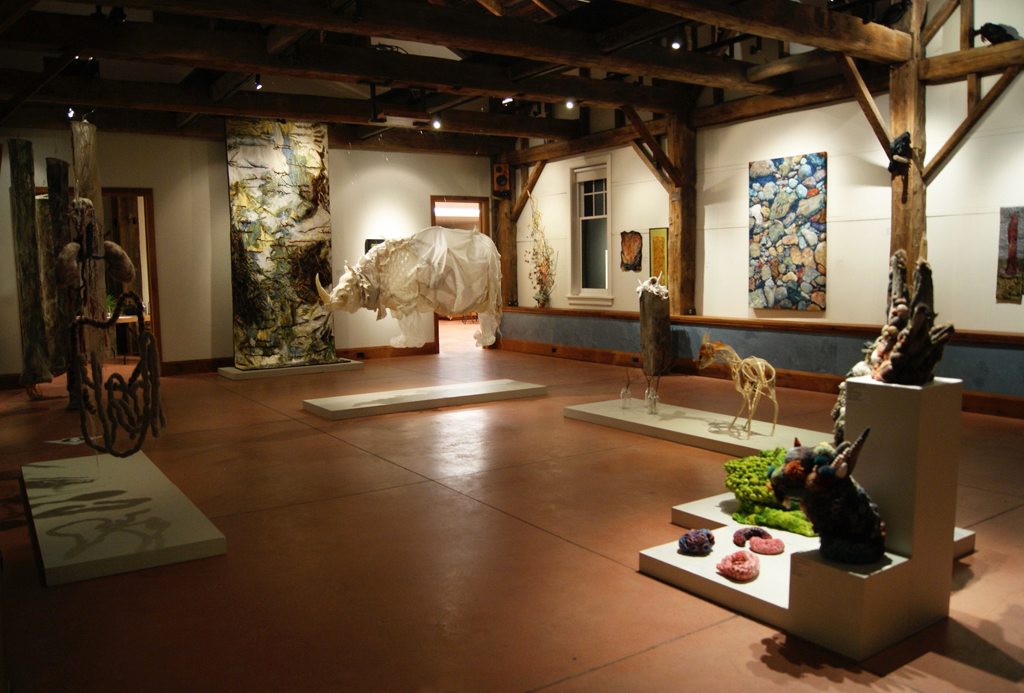 Installation view: De rerum natura, World of Threads Festival 2012.