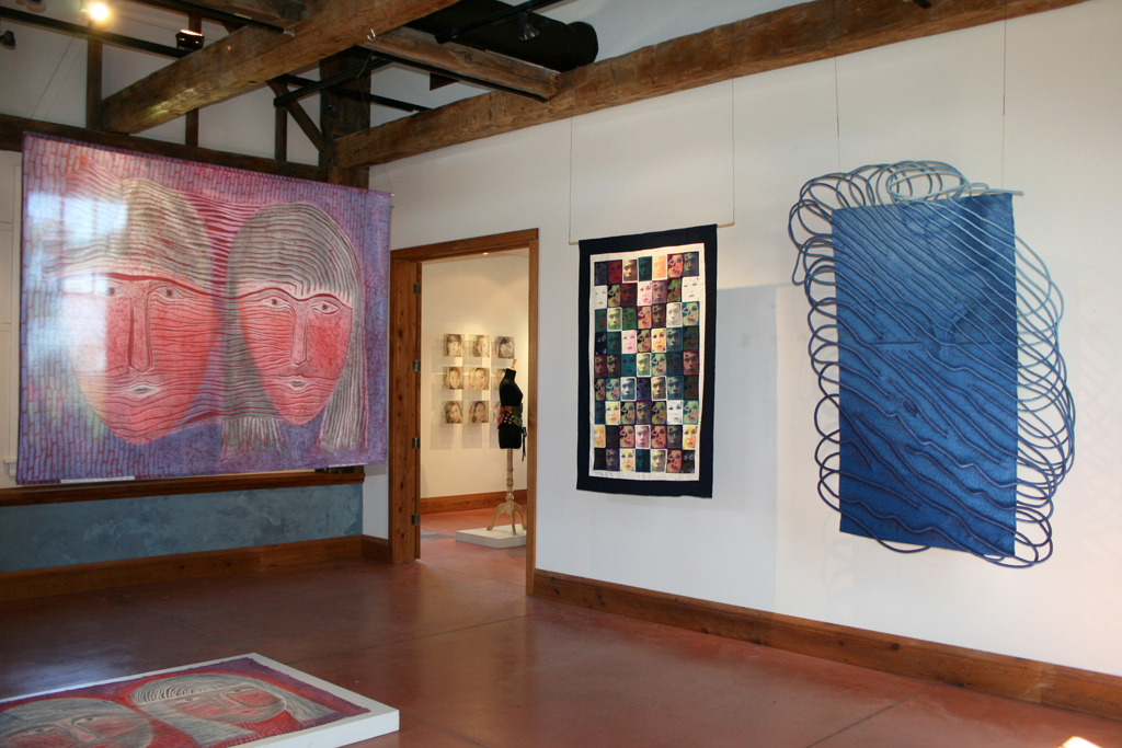 Installation view: Common Thread International exhibition, World of Threads Festival 2009.
