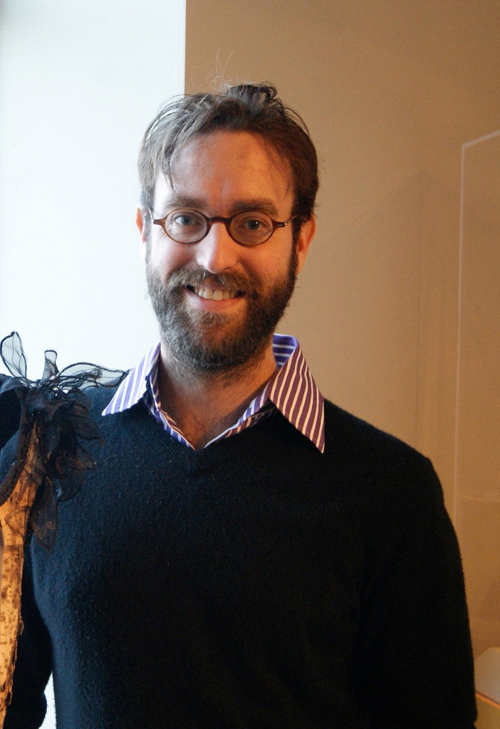 Curator Gareth Bate.