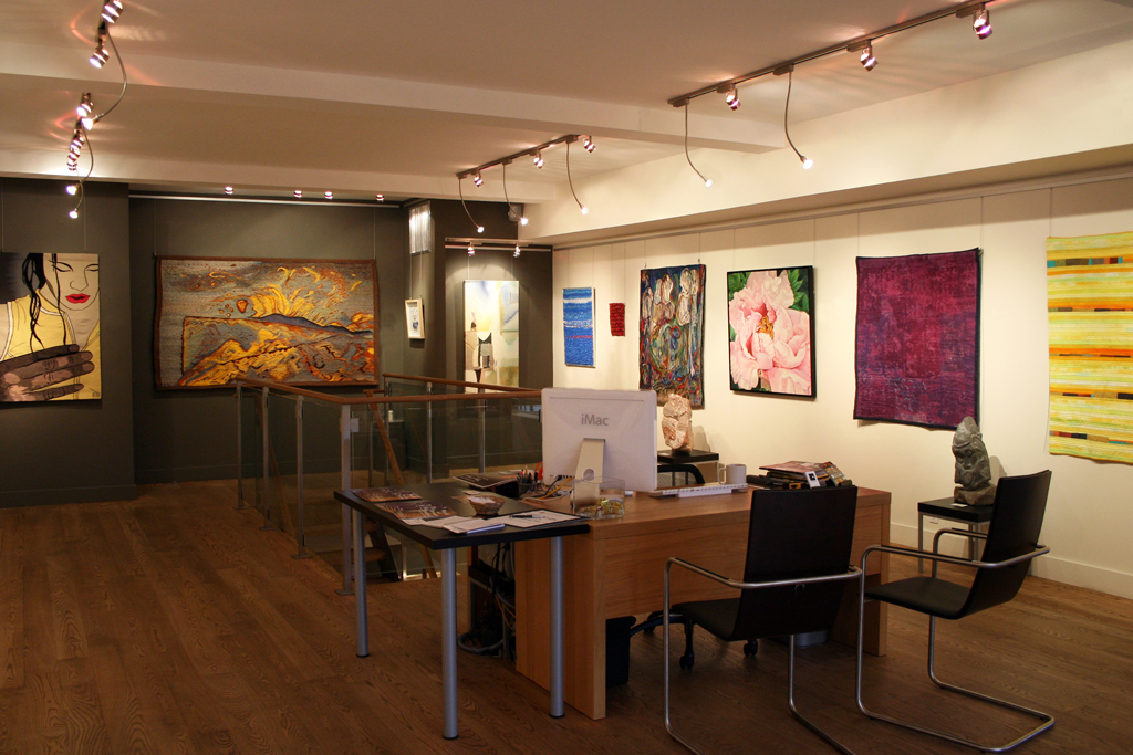 Installation view: Common Thread International exhibition Part 2, World of Threads Festival 2009.