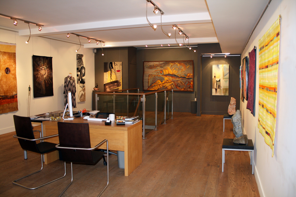 Installation view: Common Thread International exhibition Part 2, World of Threads Festival 2009.