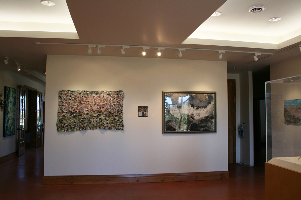 Installation view: Common Thread International exhibition, World of Threads Festival 2009.