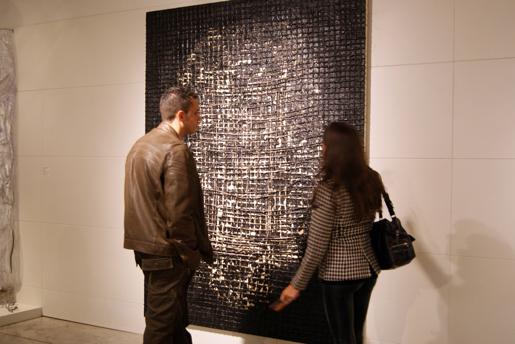 Taking a close up look at the artwork of Nicole Collins.