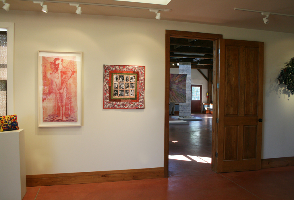 Installation view: Common Thread International exhibition, World of Threads Festival 2009.