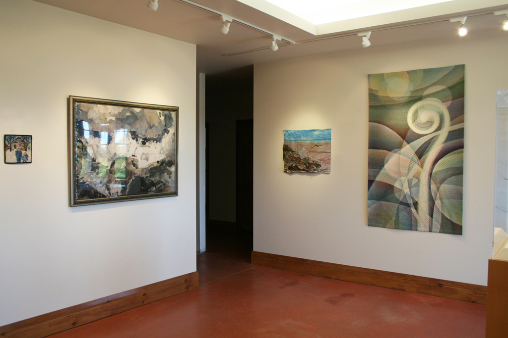 Installation view: Common Thread International exhibition, World of Threads Festival 2009.