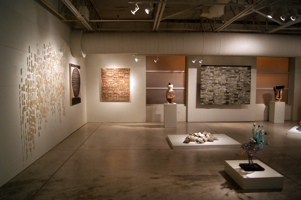 Installation view of Memento mori exhibition.