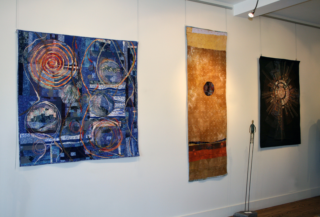 Installation view: Common Thread International exhibition Part 2, World of Threads Festival 2009.