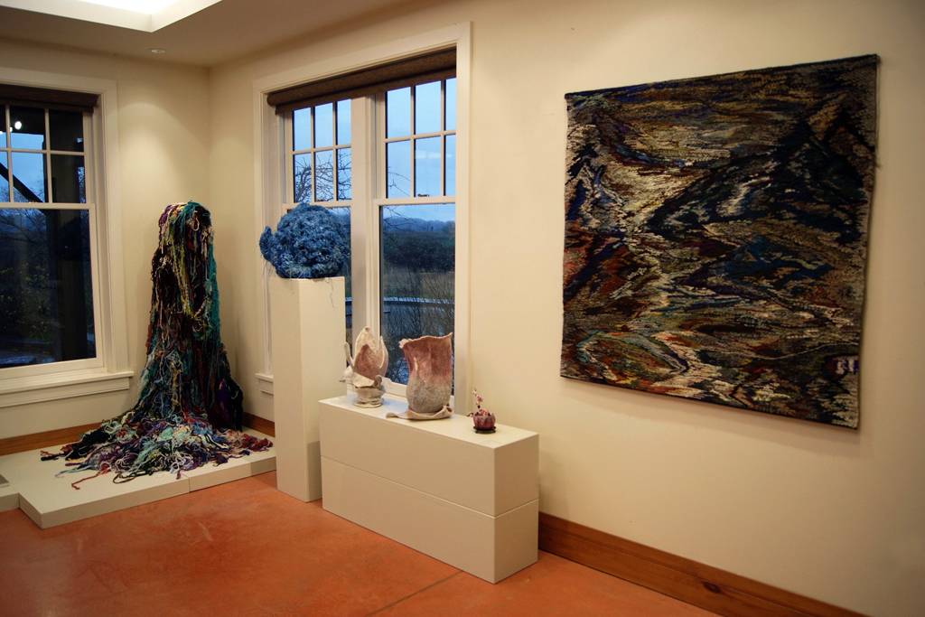Installation view: De rerum natura, World of Threads Festival 2012.