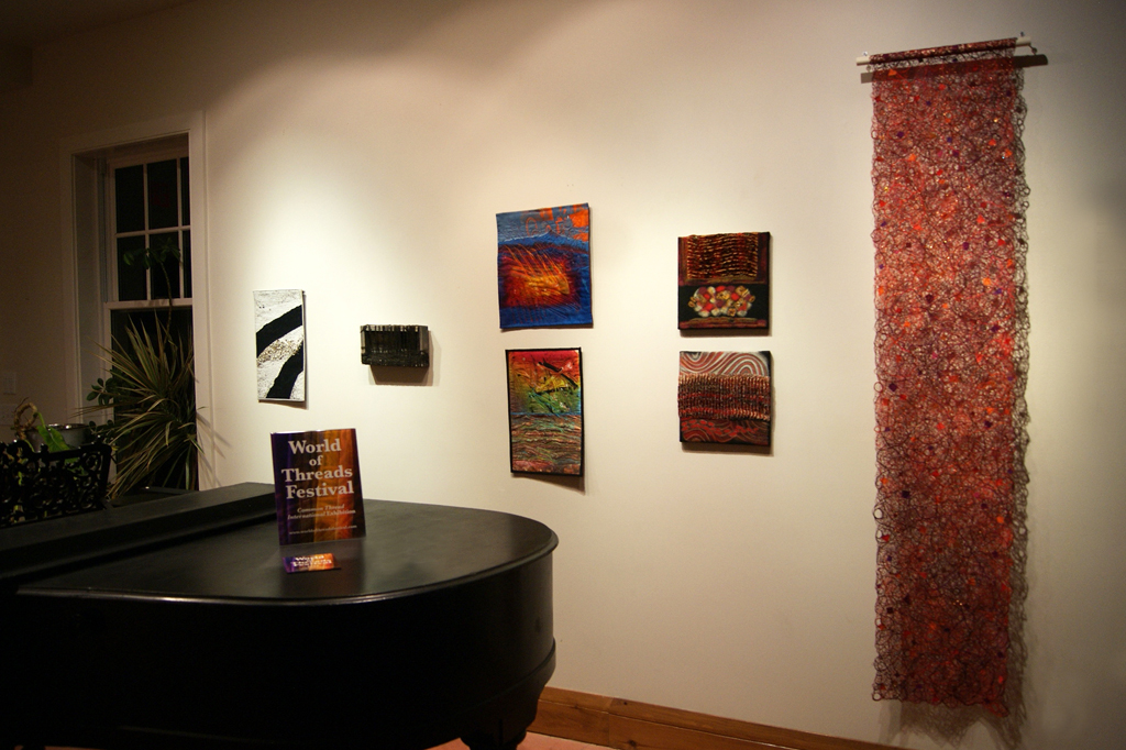 Installation view: De rerum natura, World of Threads Festival 2012.