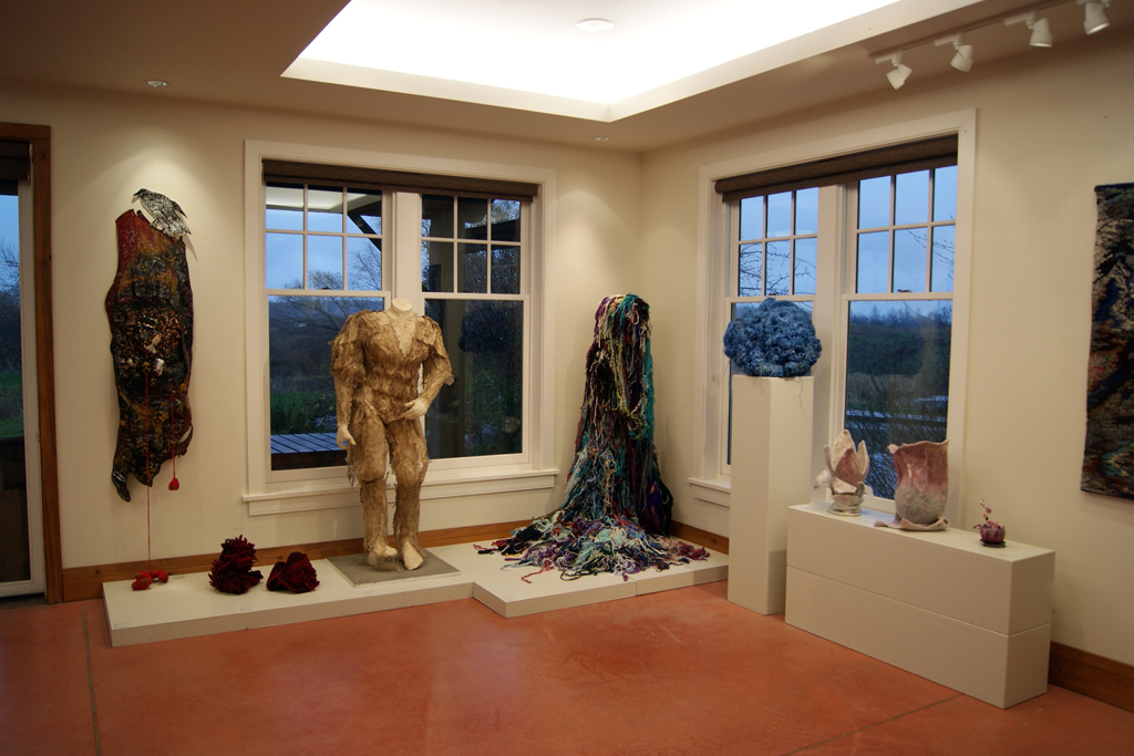 Installation view: De rerum natura, World of Threads Festival 2012.
