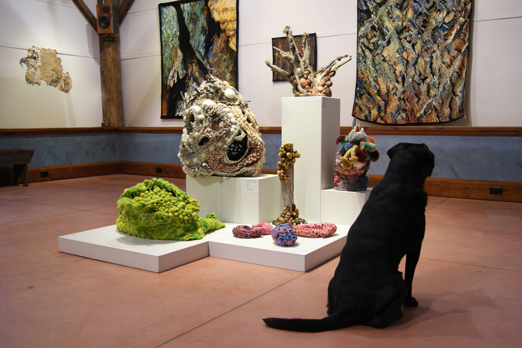 Installation view: De rerum natura, World of Threads Festival 2012.