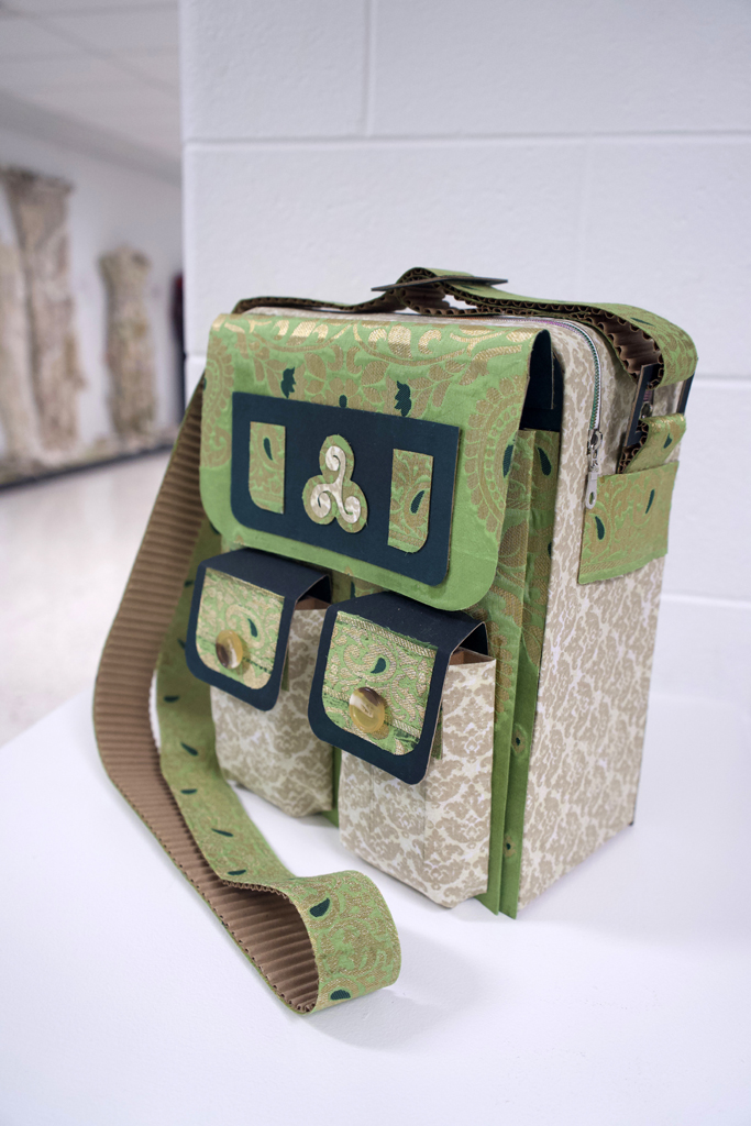 Brocade Shoulder Bag, Hafsa Murtaza, Cat Walk III, World of Threads Festival 2023-24.