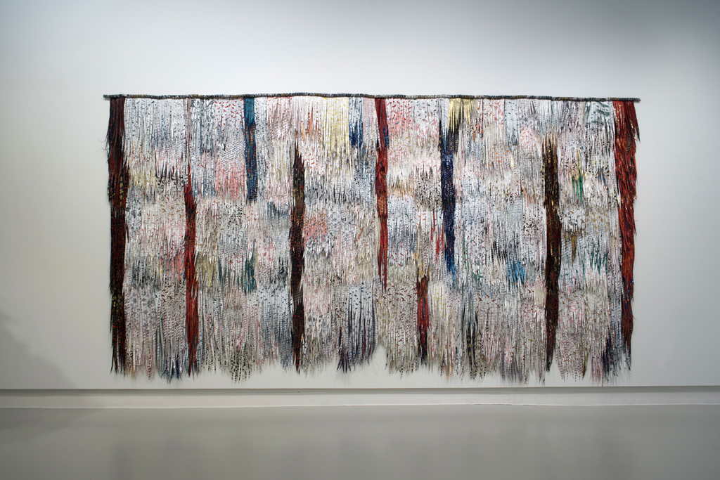 Deborah Kruger, Devotional,  Amorphous exhibition, World of Threads Festival 2023-24.