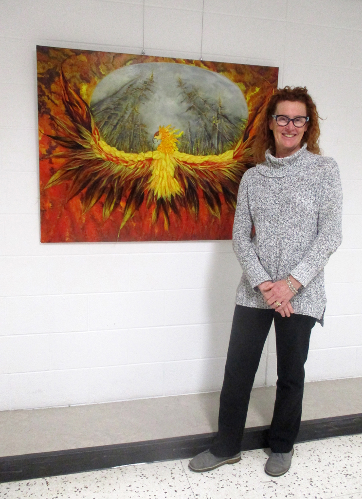 Kelly McLeod at the World of Threads Festival 2023-24.