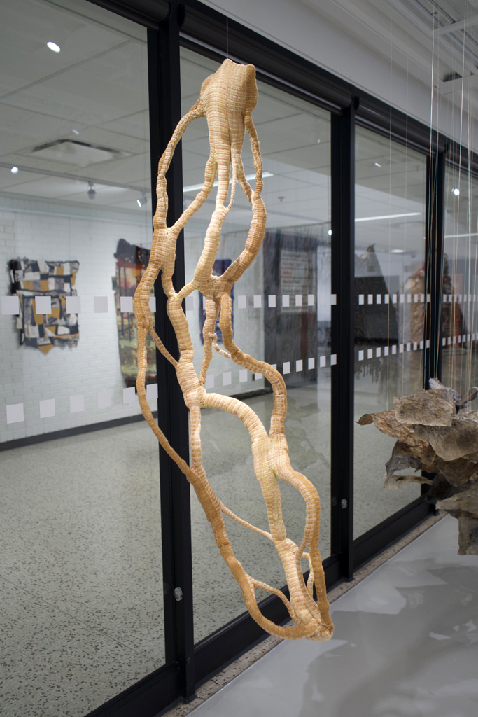 The Map is not the Terrain Stefanie Zito, Amorphous, World of Threads Festival 2023-24.