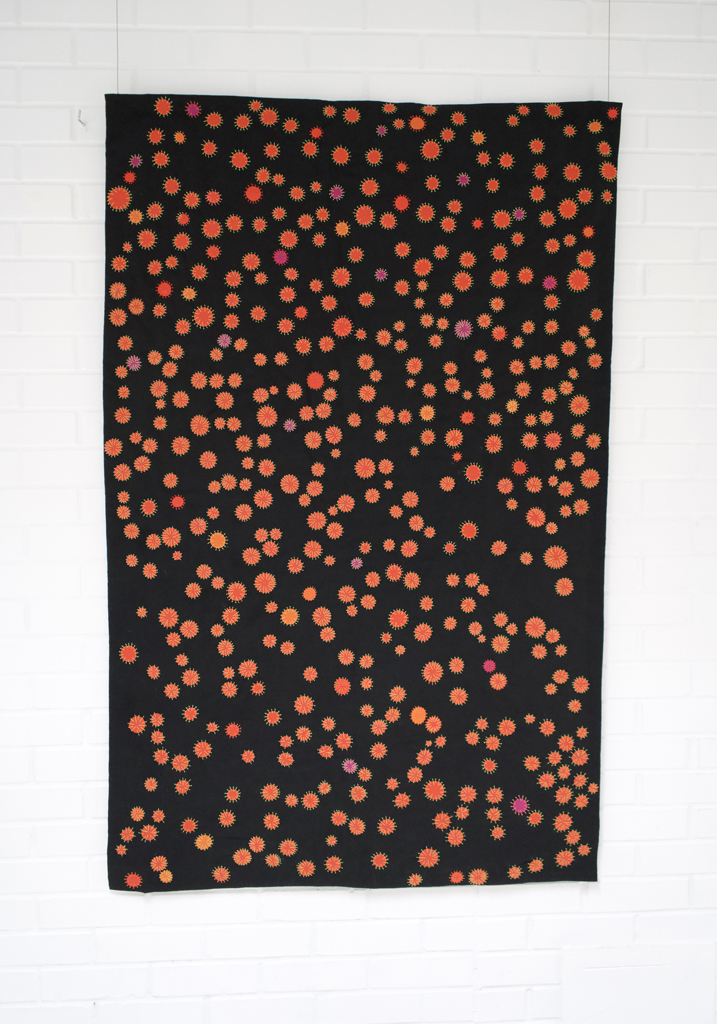 Variants of Interest, Alison Schwabe, Forever Covid, World of Threads Festival 2023-24.