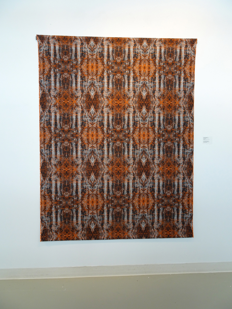 Engine Pattern, Kristina Daukintyte Aas, Cosmic Geometry exhibition, World of Threads Festival 