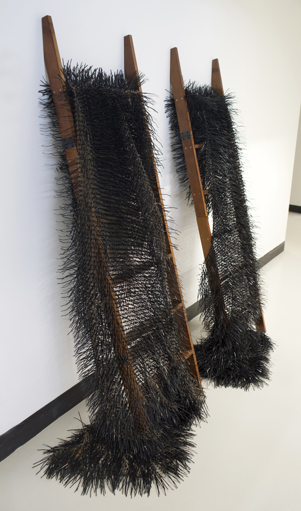 Theda Sandiford, Blackity Black Blanket, Installations, World of Threads Festival 2023-24.