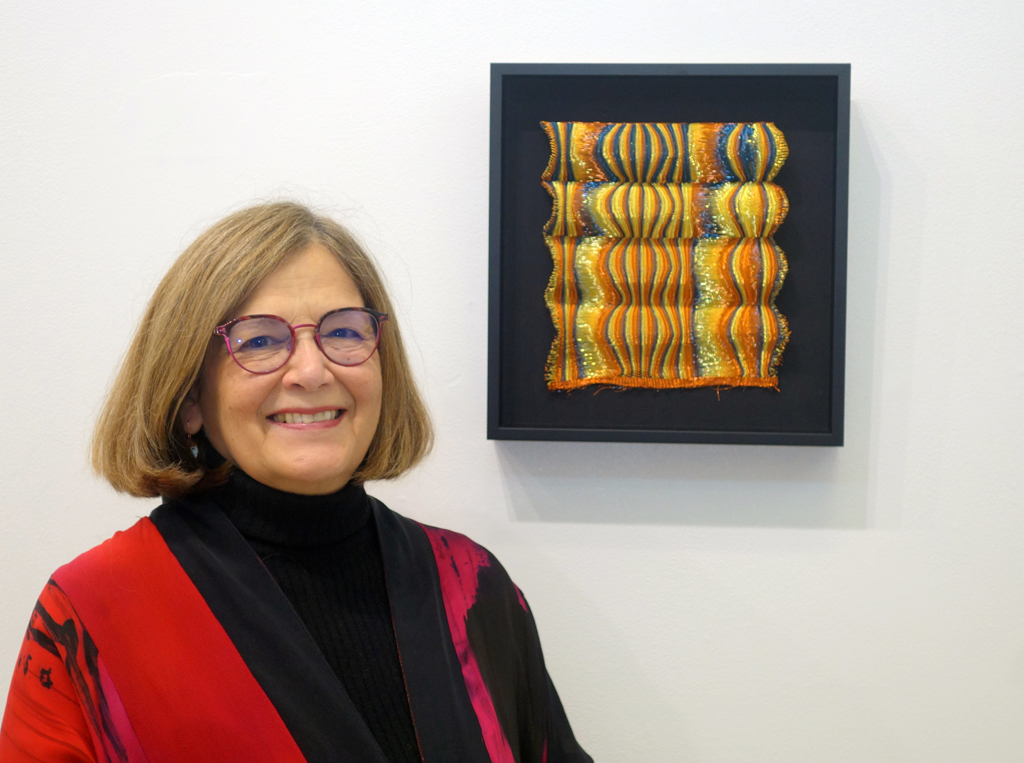 Carolyn Bennett at the opening of the World of Threads Festival 2023-24.