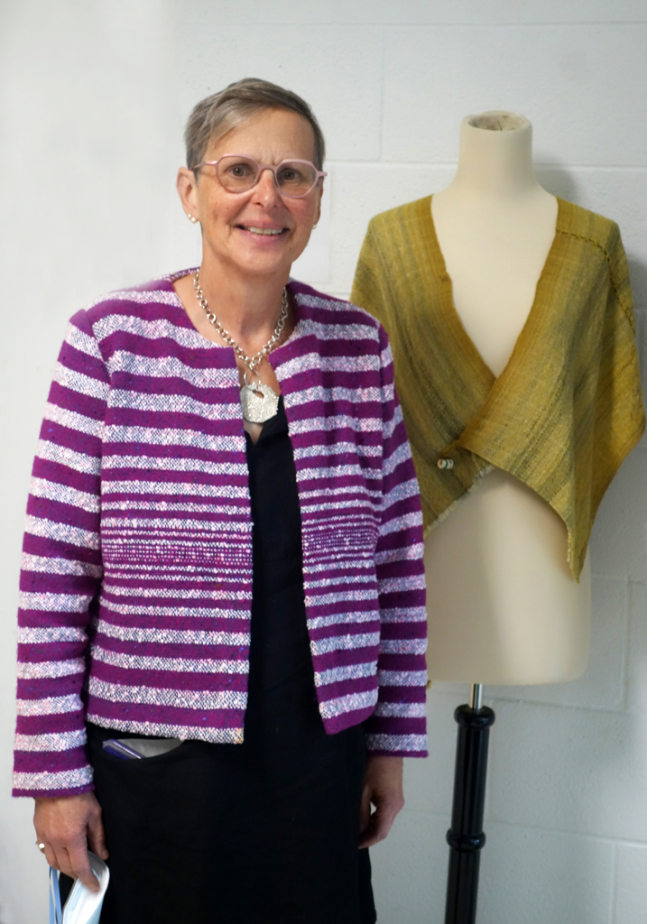 Miriam Kaufman at the opening of the World of Threads Festival 2023-24.