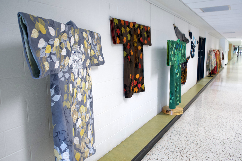 Installation view, Cat Walk III, World of Threads Festival 2023-24.