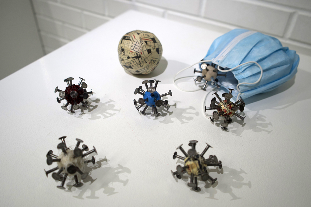 The Waiting Game,  Bernadette Badali, Forever Covid, World of Threads Festival 2023-24.