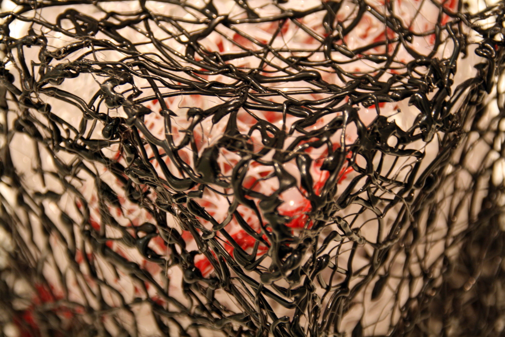 To One, detail, Xia Gao, Cosmic Geometry exhibition, World of Threads Festival 2016.